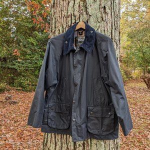 Men's Classic Barbour Bedale Jacket Navy XXL C48 122CM